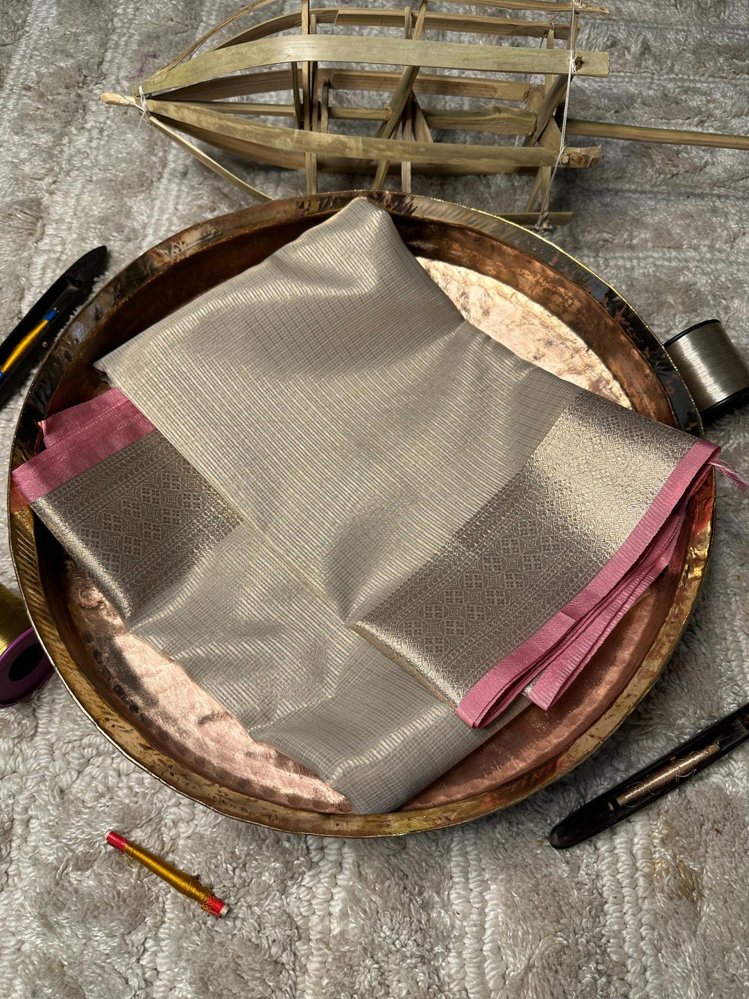 Eccentric Softsilk beautiful Banarasi Saree