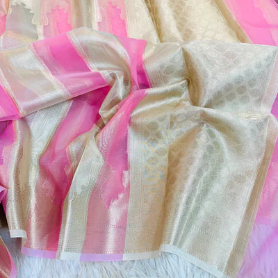 Kiara Mam Inspired Tissue Rangkat Saree