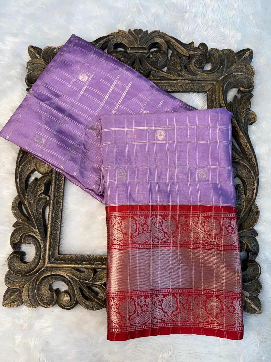 Contemporary Weave Kora Tissue Silk Banarasi Saree