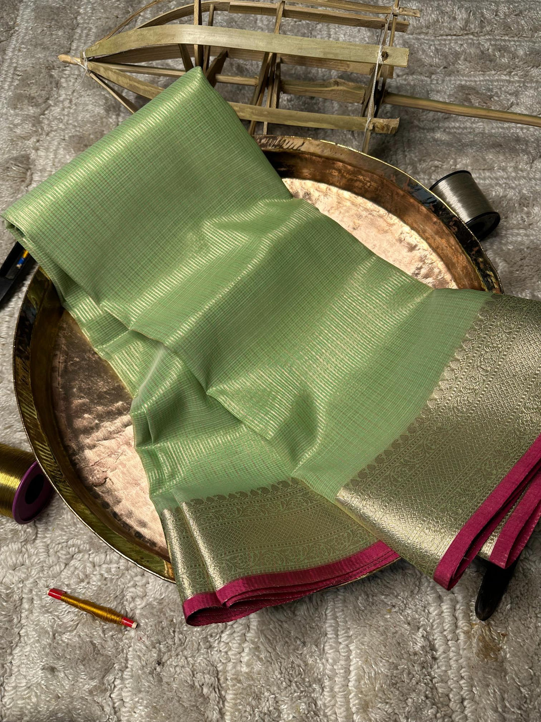 Eccentric Softsilk beautiful Banarasi Saree