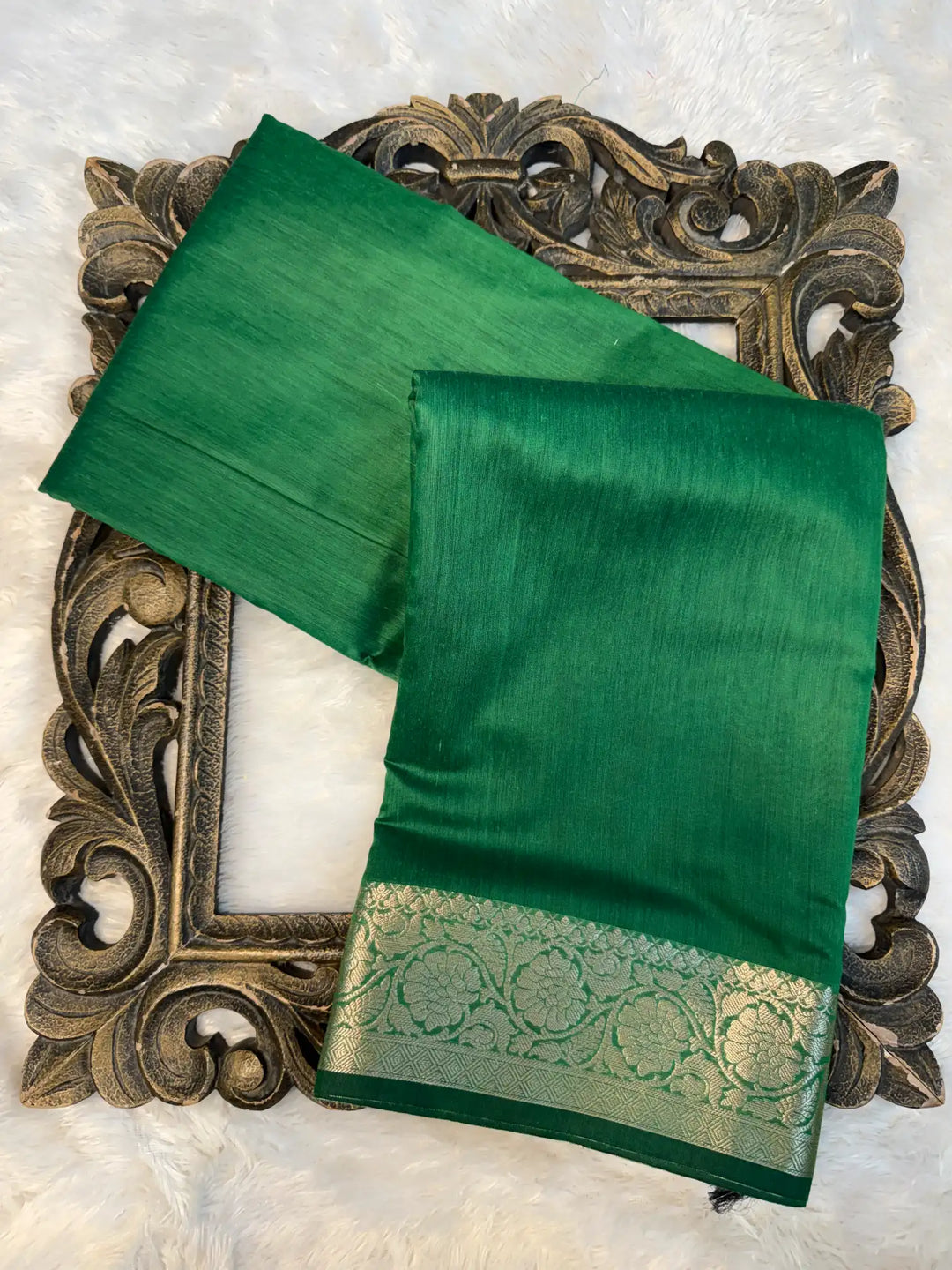 Contemporary Weave Kora Tissue Silk Banarasi Saree