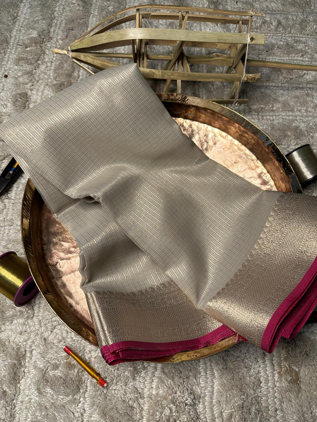 Eccentric Softsilk beautiful Banarasi Saree