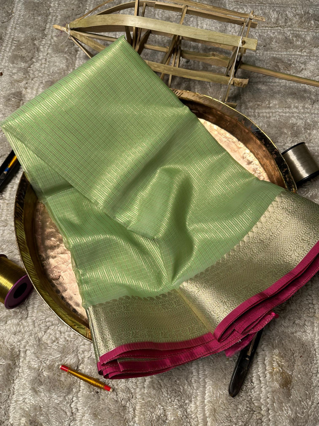Eccentric Softsilk beautiful Banarasi Saree