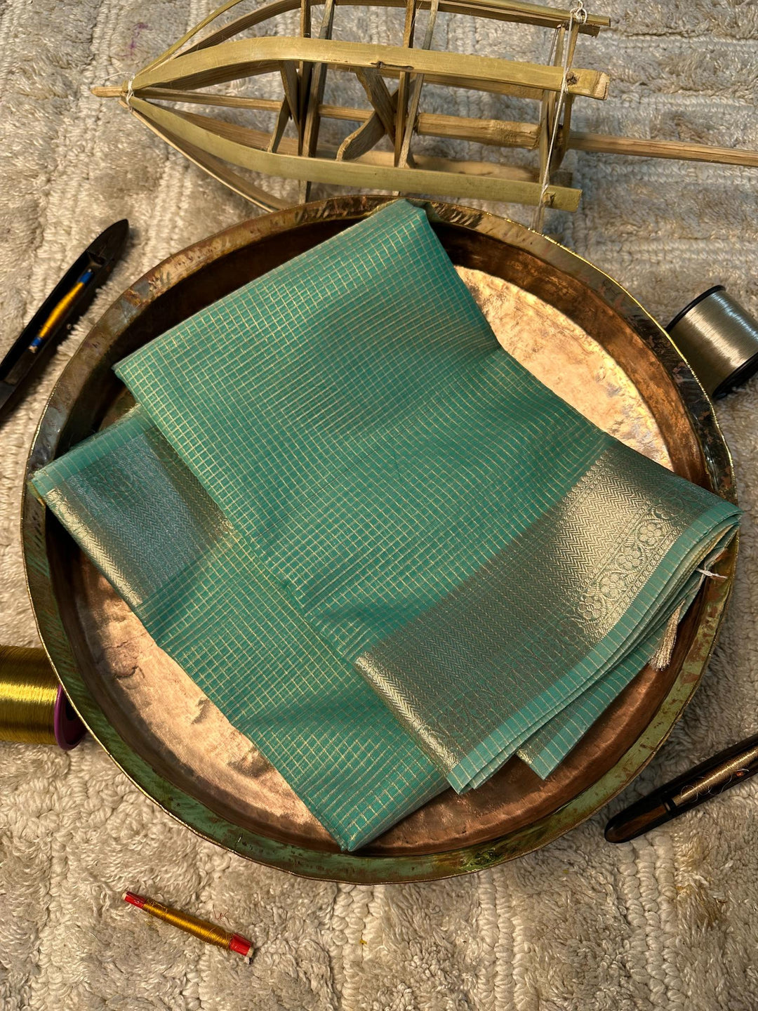Eccentric Softsilk beautiful Banarasi Saree