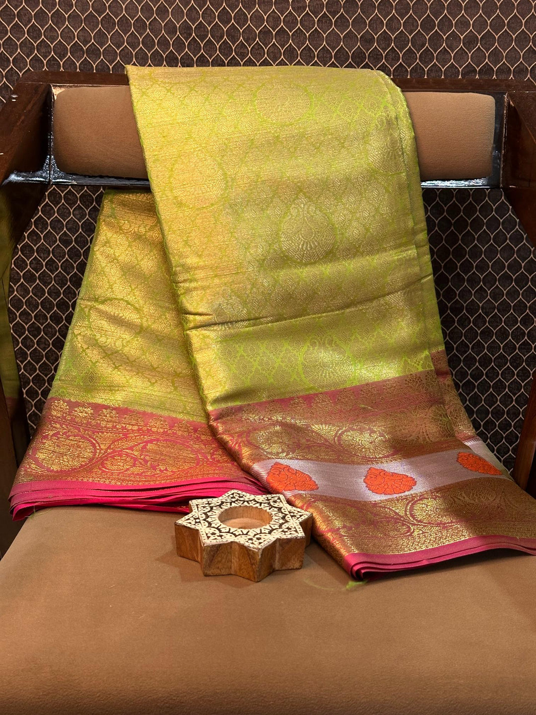 Handpicked Softsilk Heritage Banarasi Saree