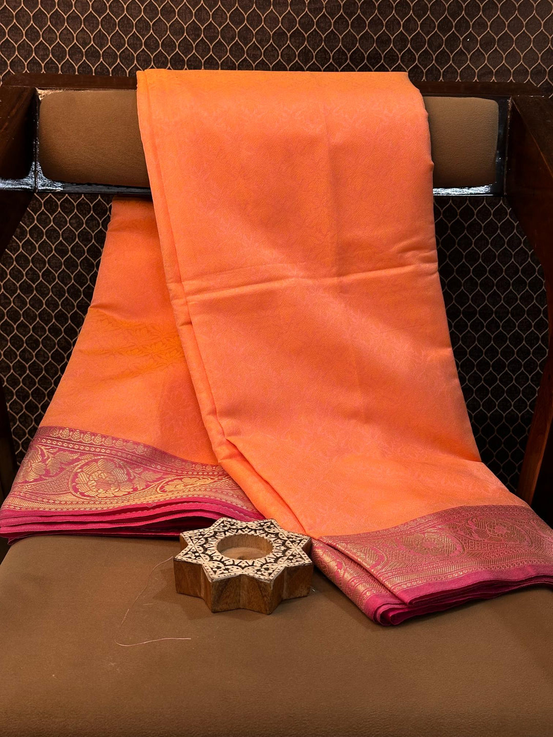 Eccentric zari weave Softsilk Banarasi saree