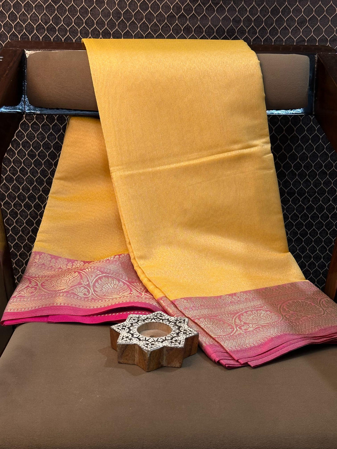 Eccentric zari weave Softsilk Banarasi saree