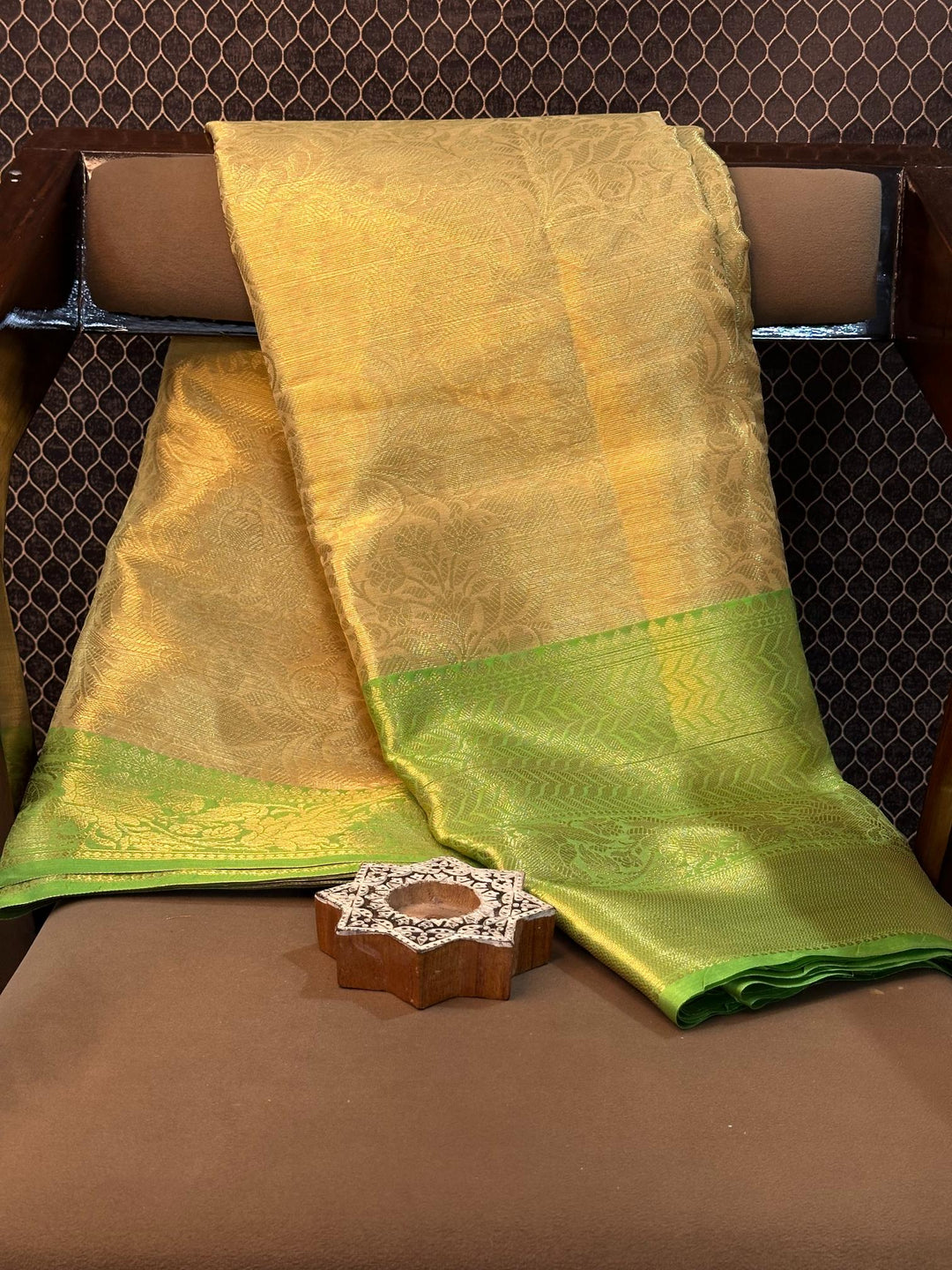 Eccentric zari weave Softsilk Banarasi saree