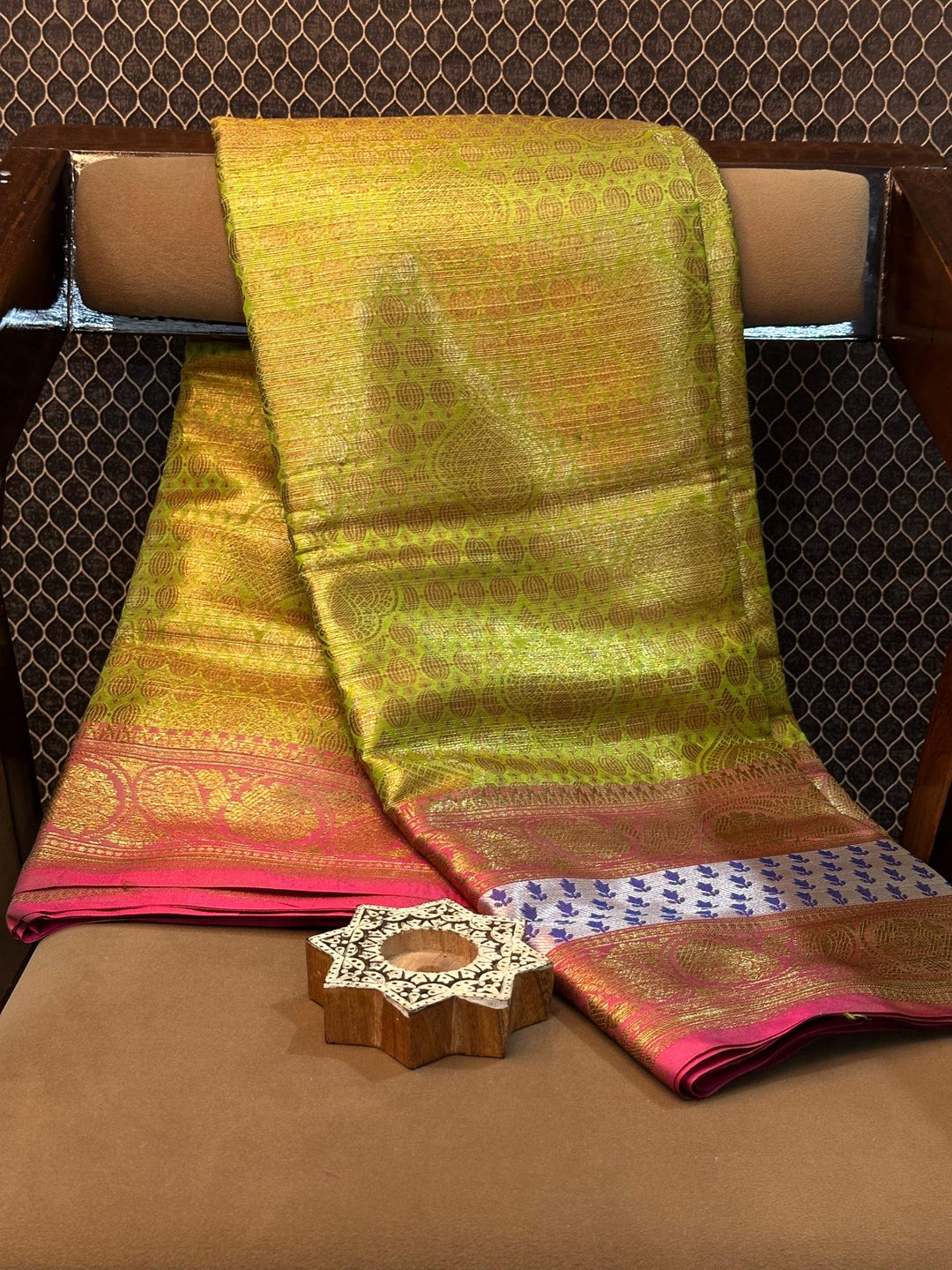 Handpicked Softsilk Heritage Banarasi Saree