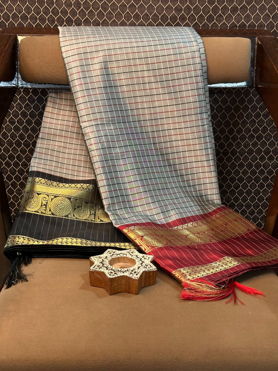 Handpicked Softsilk Heritage Banarasi Saree
