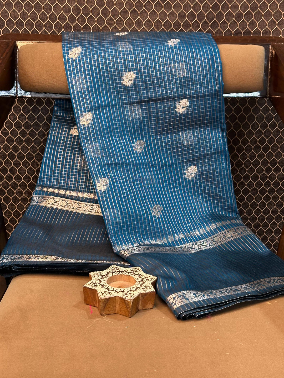 Eccentric zari weave Softsilk Banarasi saree