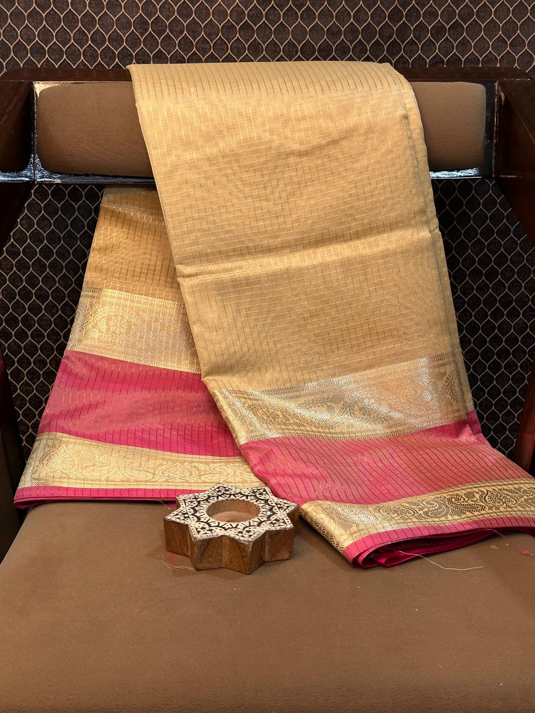 Eccentric zari weave Softsilk Banarasi saree