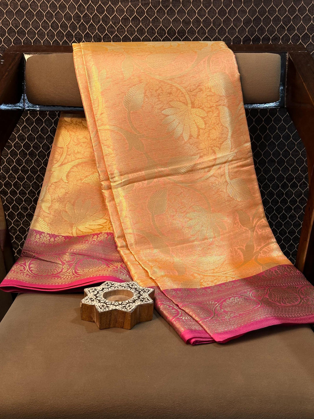 Eccentric zari weave Softsilk Banarasi saree