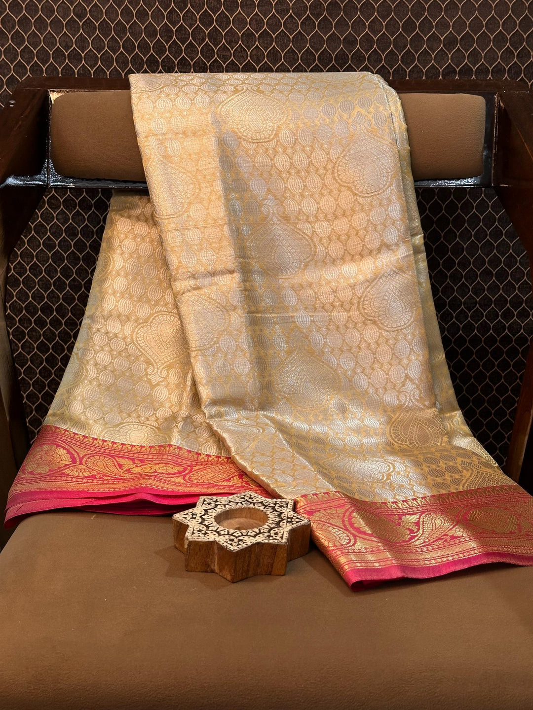 Handpicked Softsilk Heritage Banarasi Saree