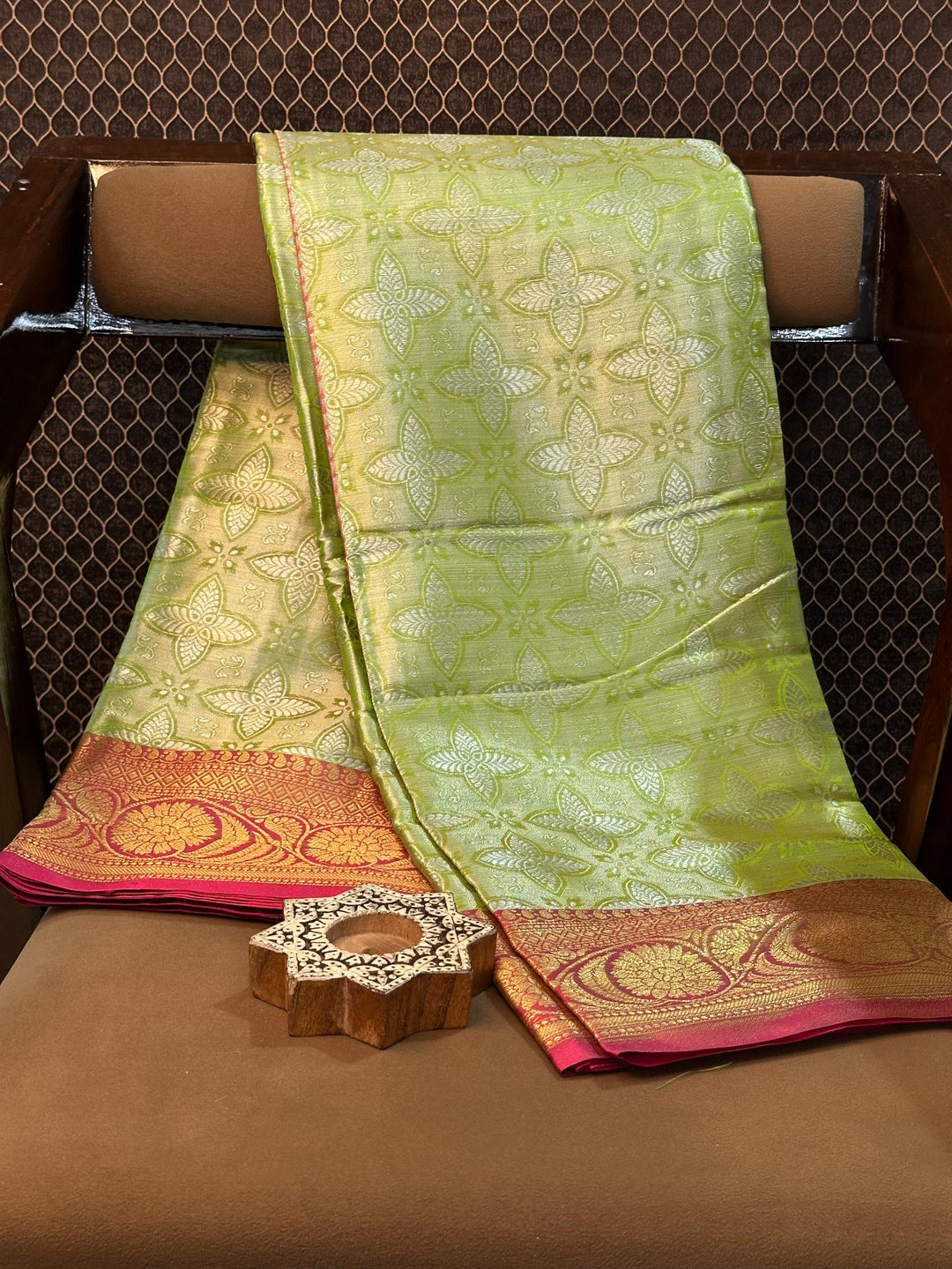 Handpicked Softsilk Heritage Banarasi Saree