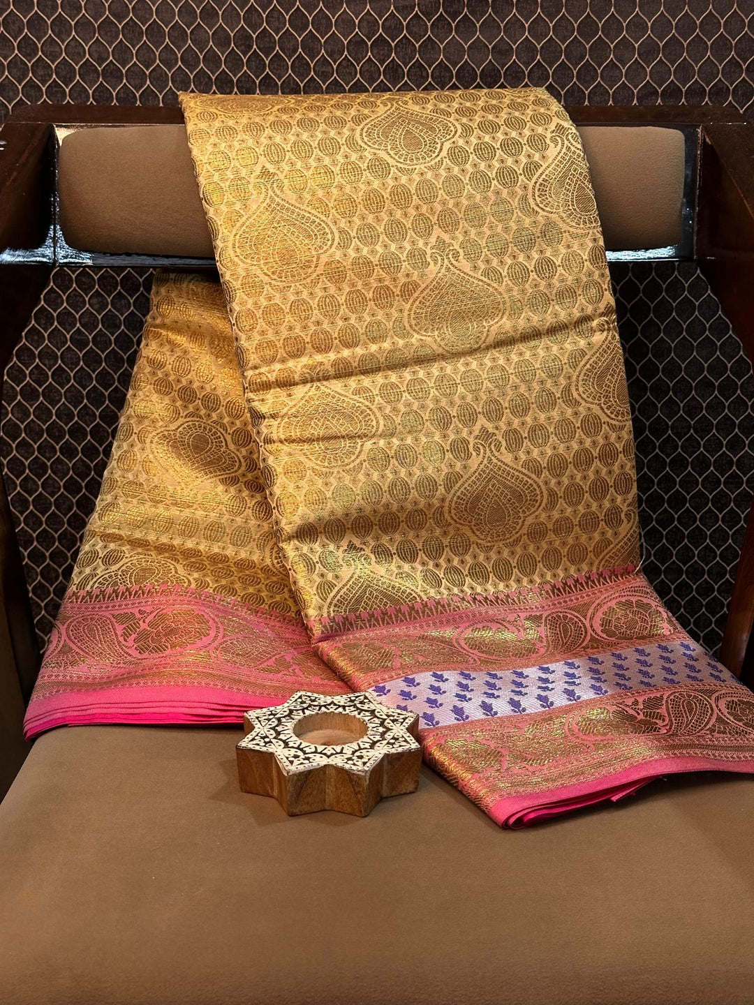 Handpicked Softsilk Heritage Banarasi Saree