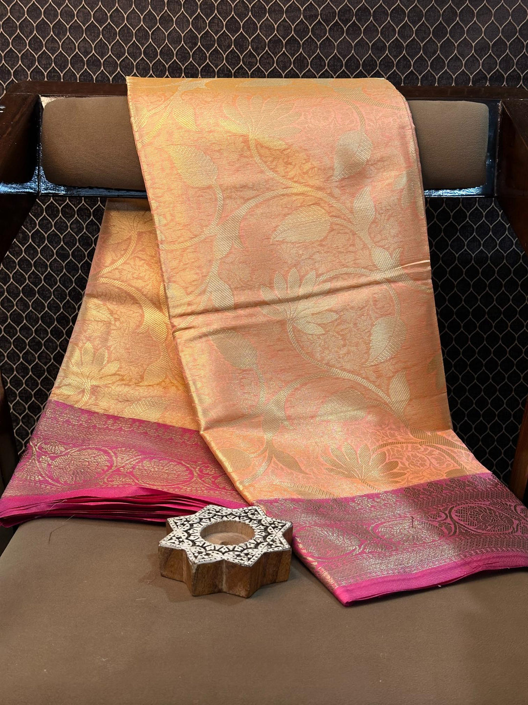 Eccentric Zari Weave Softsilk Heritage Banarasi Saree