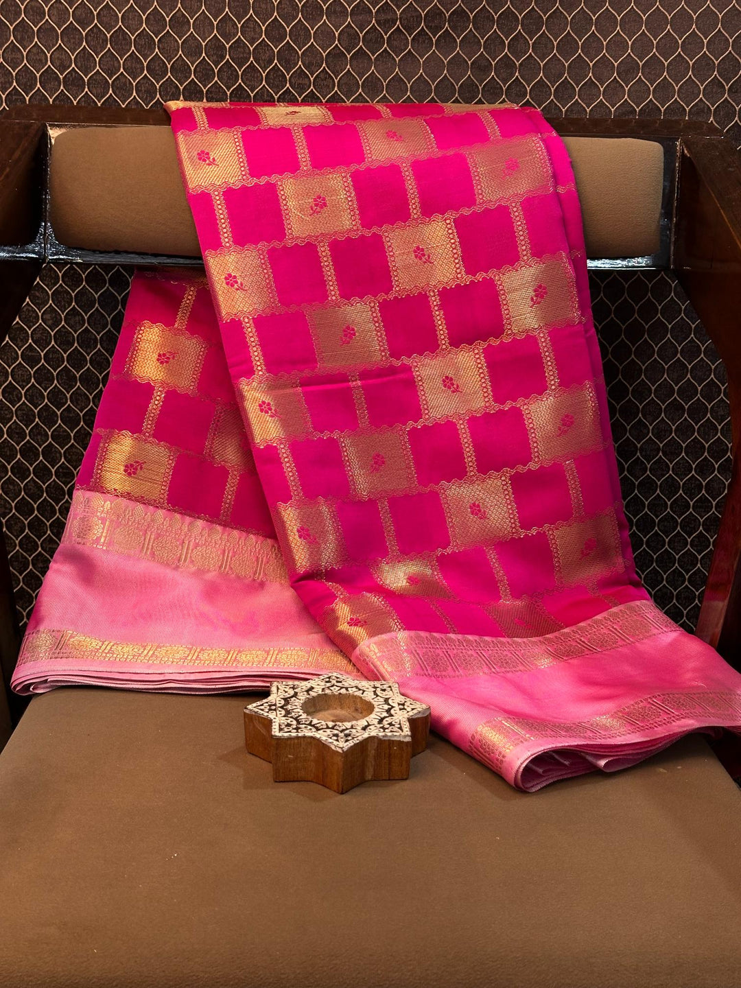 Handpicked Softsilk Heritage Banarasi Saree