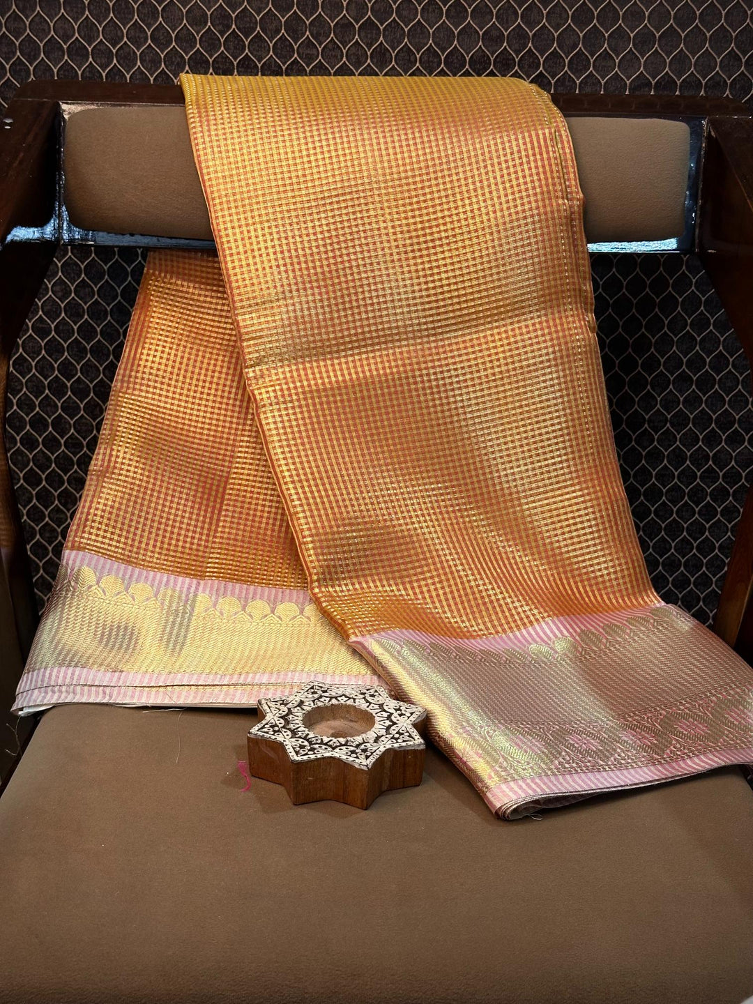 Eccentric zari weave Softsilk Banarasi saree