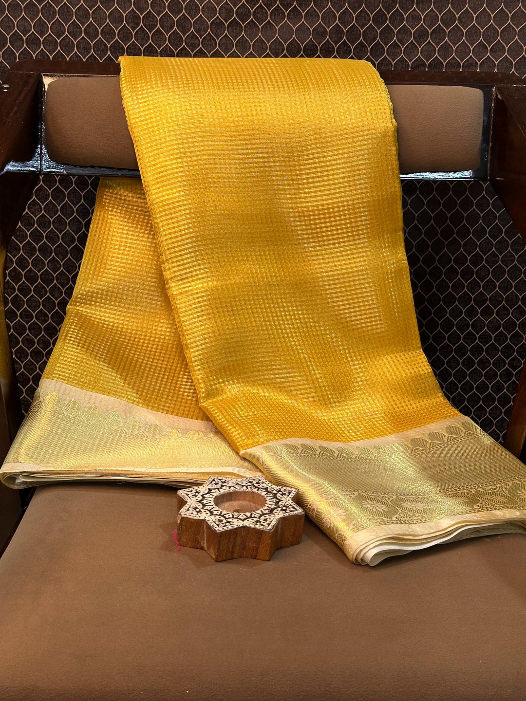 Eccentric zari weave Softsilk Banarasi saree