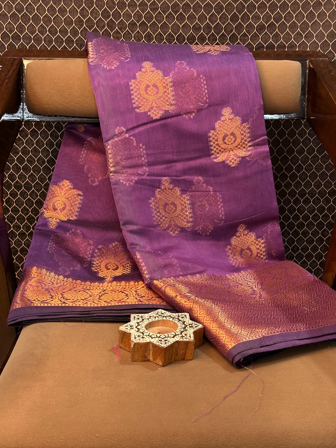 Eccentric zari weave Softsilk Banarasi saree