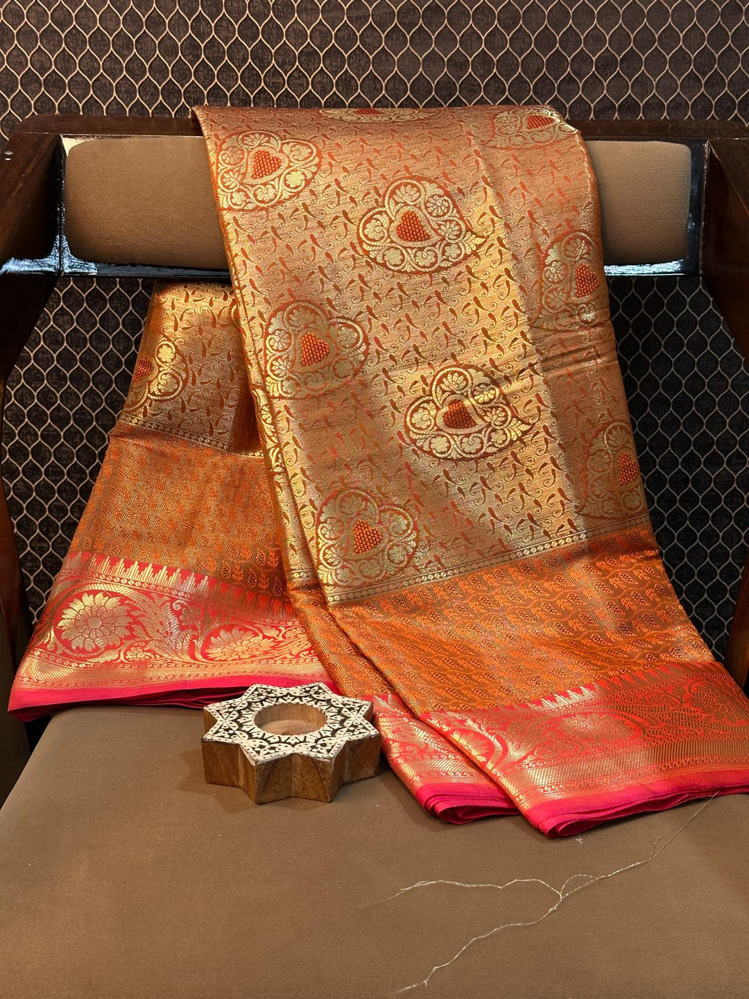Handpicked Softsilk Heritage Banarasi Saree