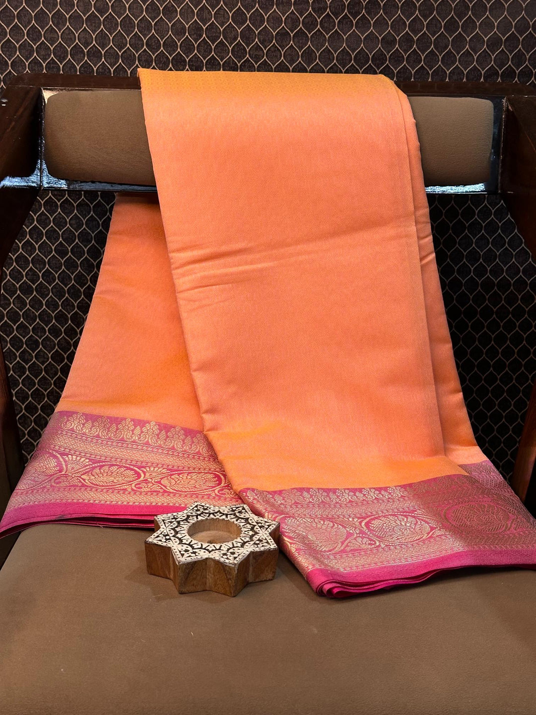 Eccentric zari weave Softsilk Banarasi saree