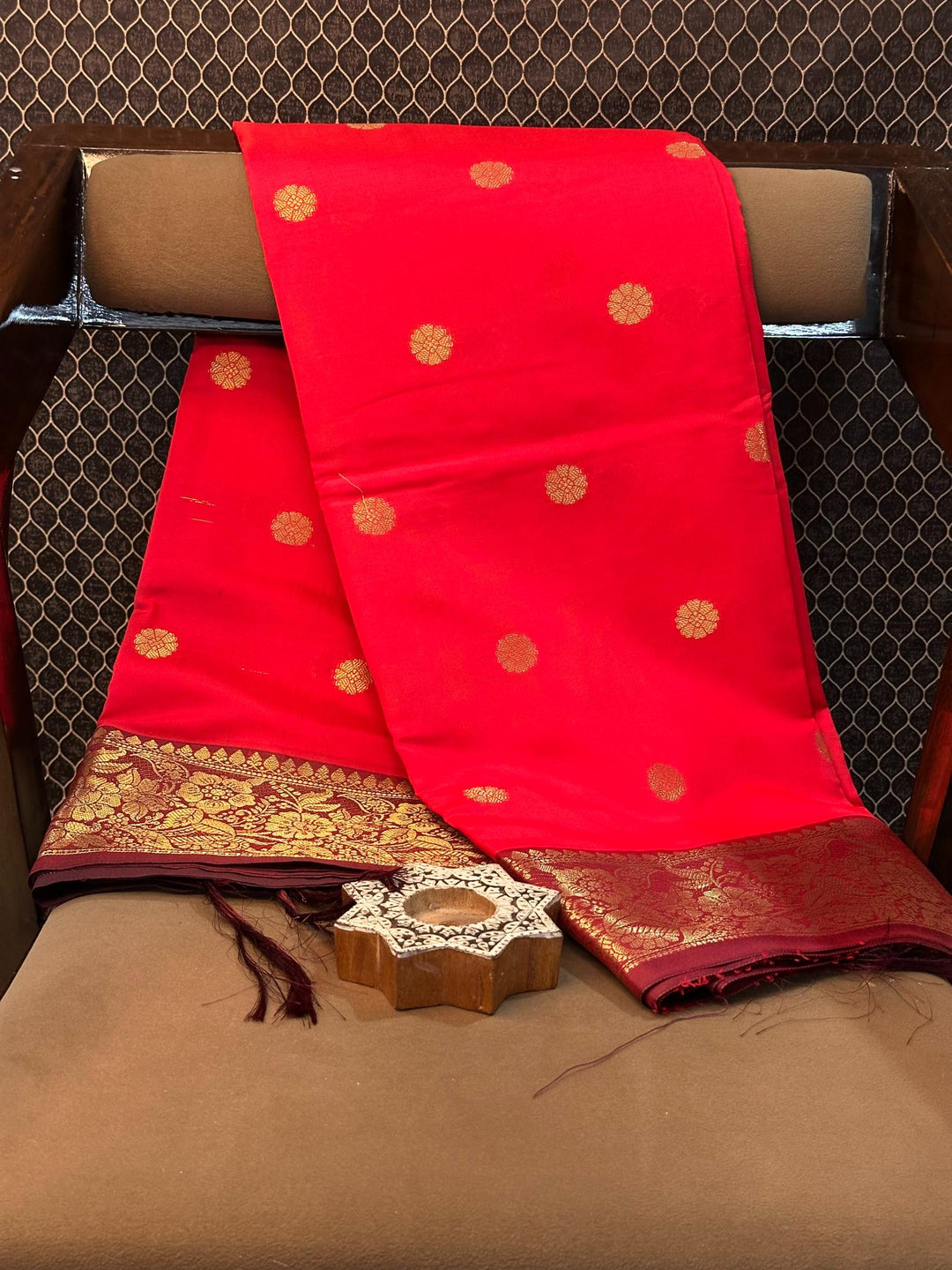 Handpicked Softsilk Heritage Banarasi Saree