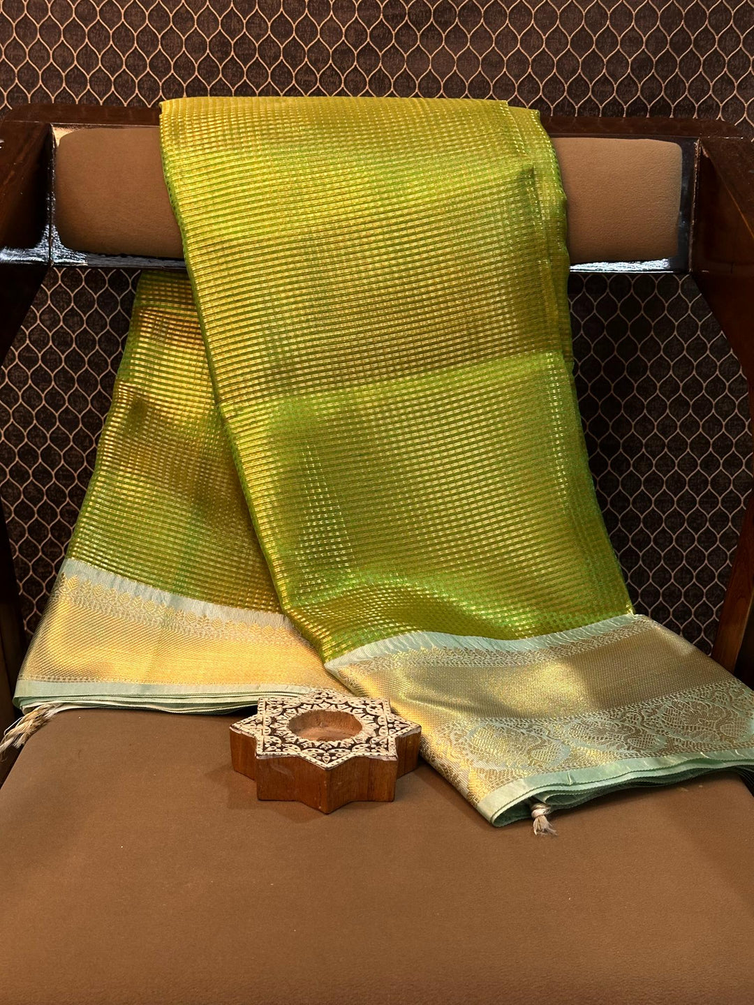 Eccentric zari weave Softsilk Banarasi saree