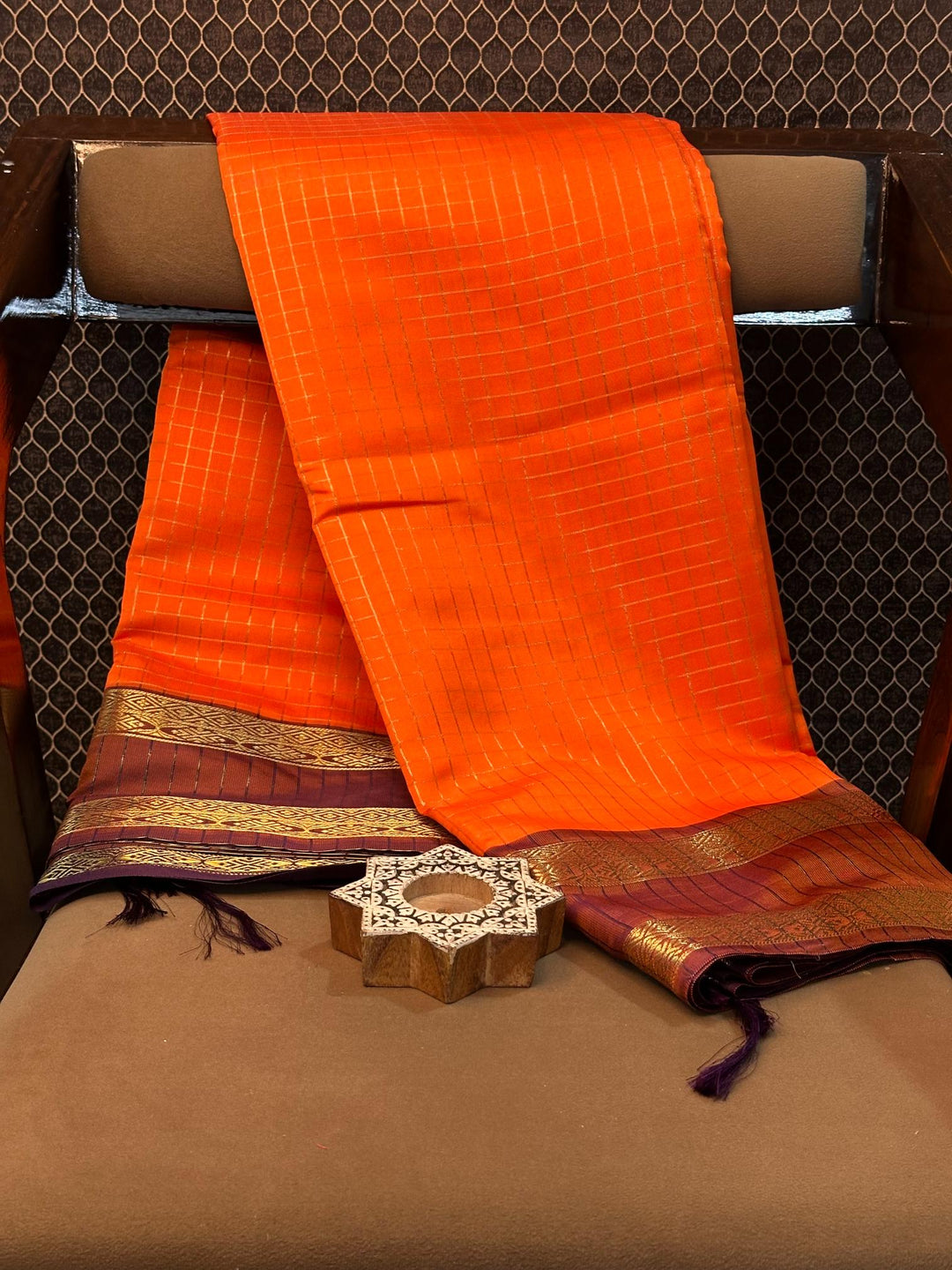 Eccentric zari weave Softsilk Banarasi saree