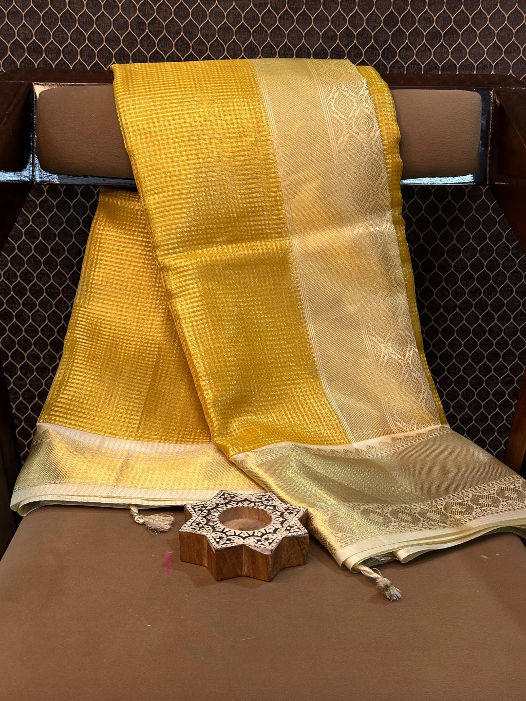 Eccentric zari weave Softsilk Banarasi saree