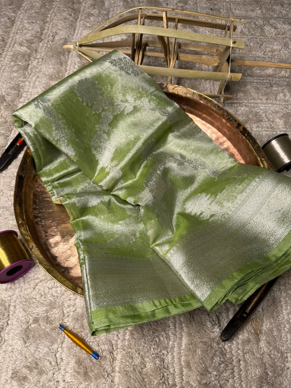 Eccentric Softsilk beautiful Banarasi Saree