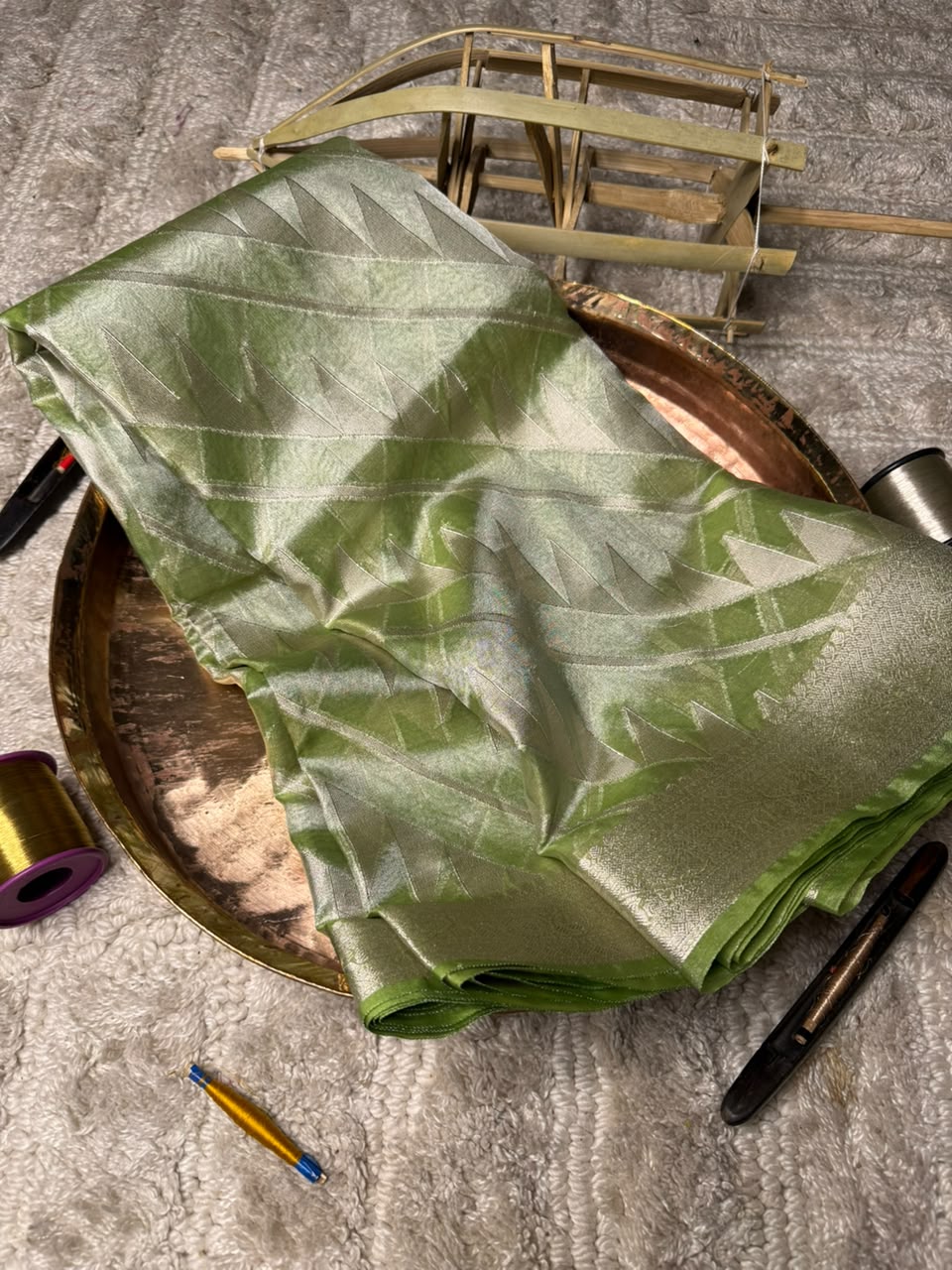 Contemporary Weave Softsilk Heritage Banarasi Saree