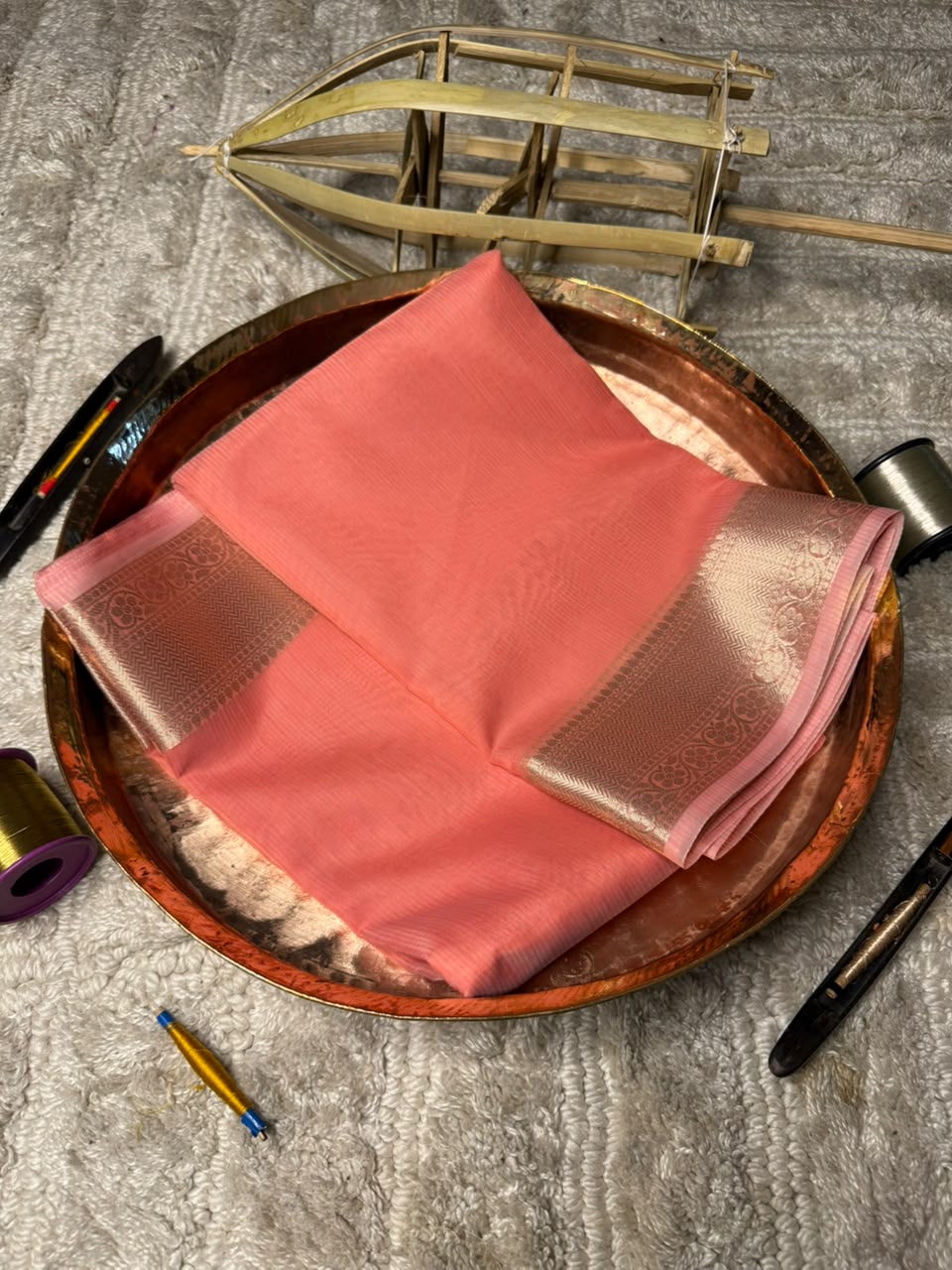 Eccentric Softsilk beautiful Banarasi Saree