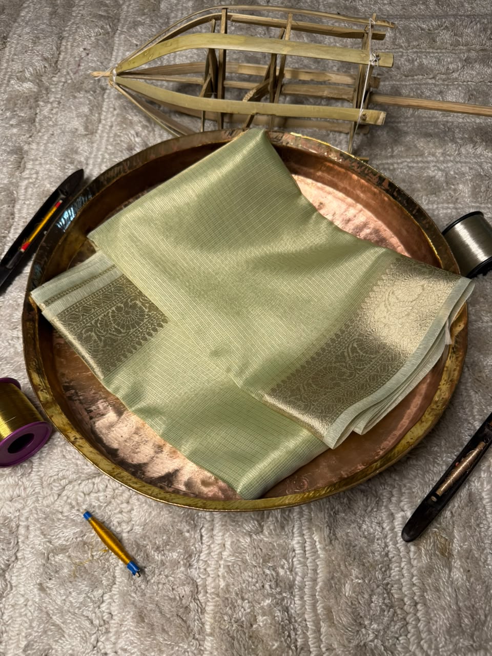 Eccentric Softsilk beautiful Banarasi Saree