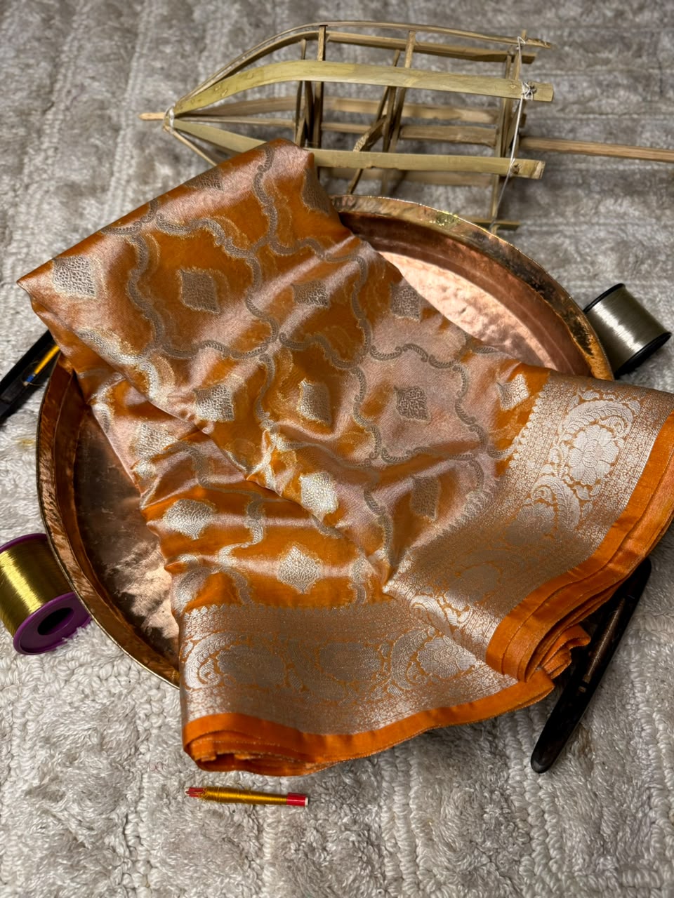 Contemporary Weave Softsilk Heritage Banarasi Saree