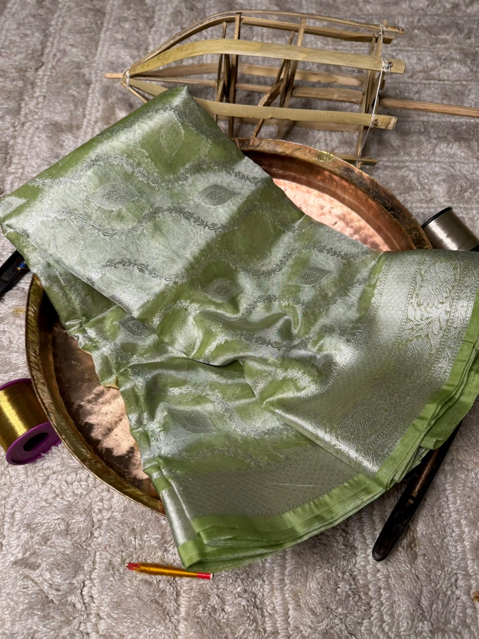 Contemporary Weave Softsilk Heritage Banarasi Saree