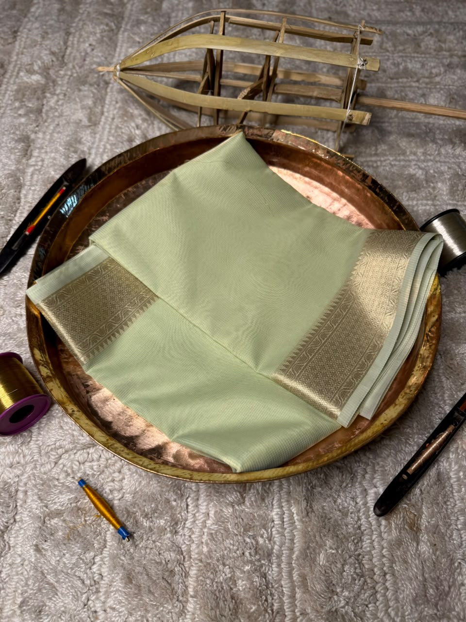 Eccentric Softsilk beautiful Banarasi Saree