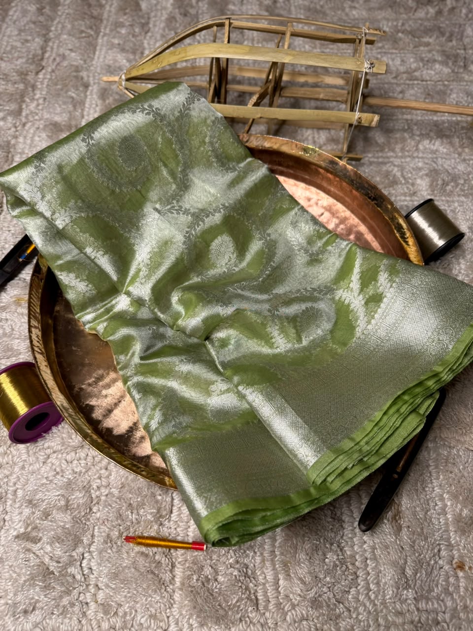 Eccentric Softsilk beautiful Banarasi Saree