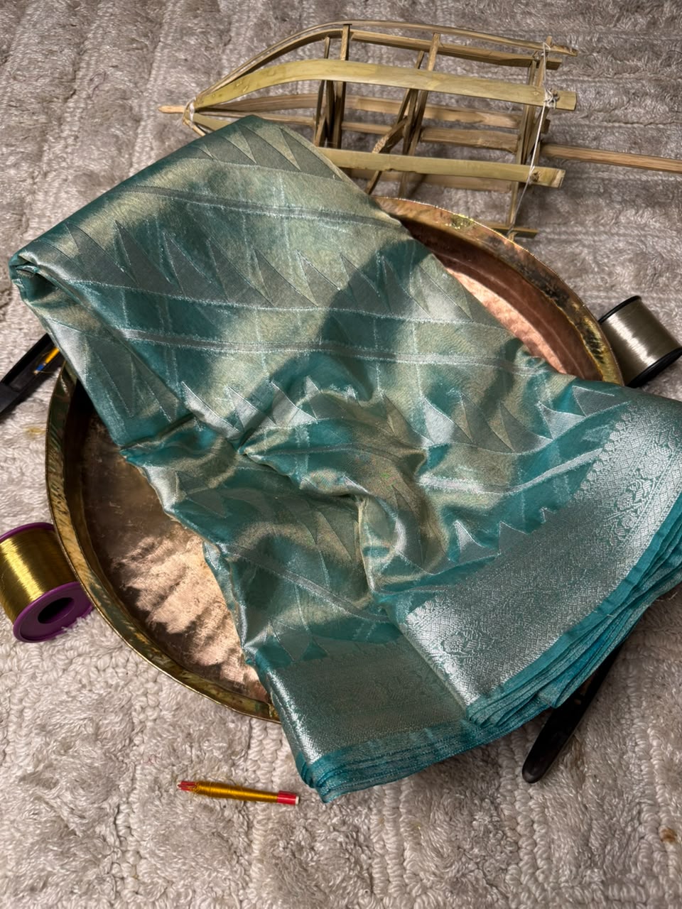 Eccentric Softsilk beautiful Banarasi Saree