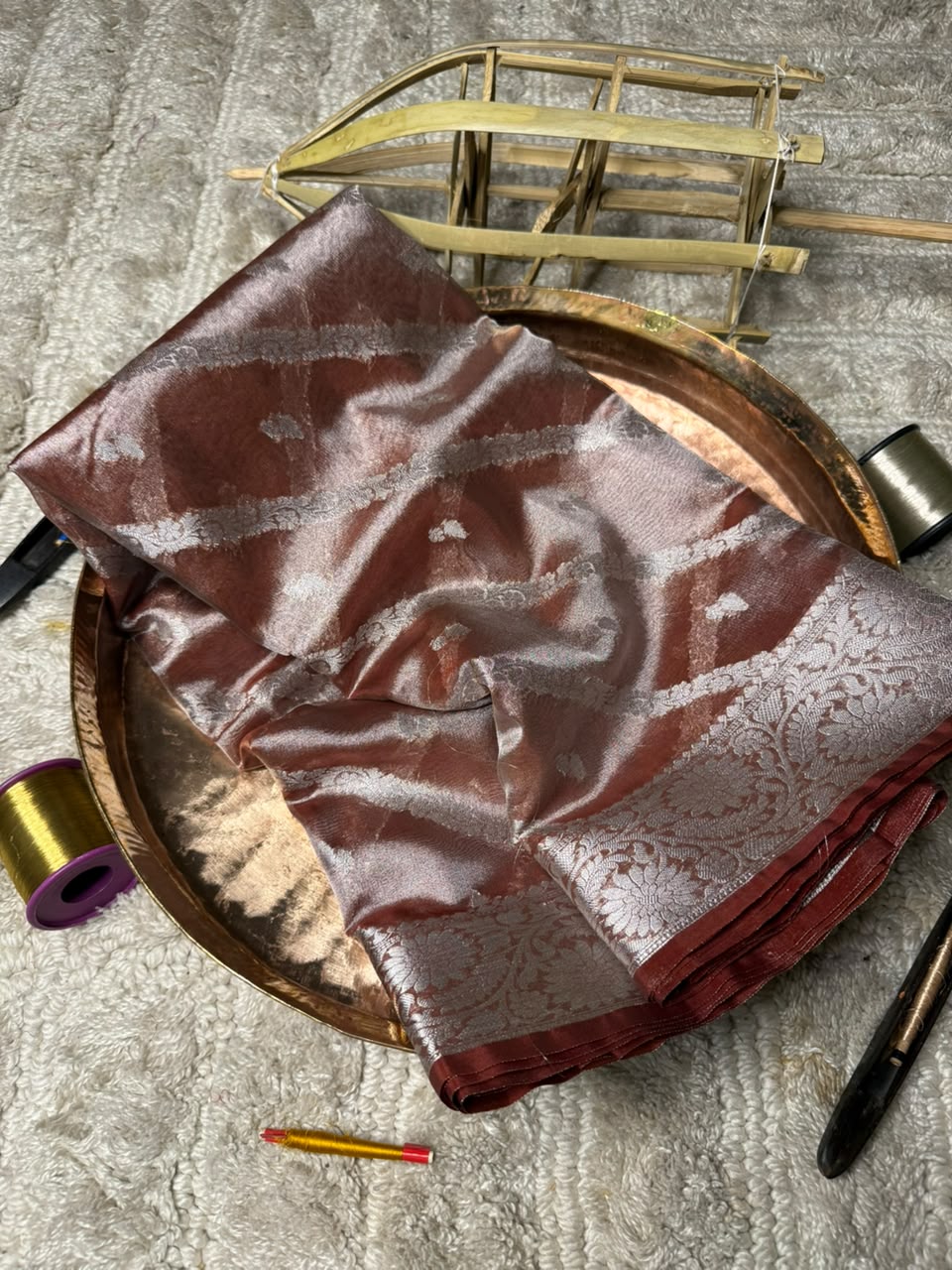 Eccentric Softsilk beautiful Banarasi Saree