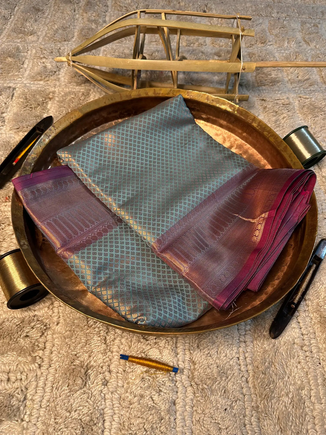 Eccentric Zari Weave Softsilk Banarasi Saree