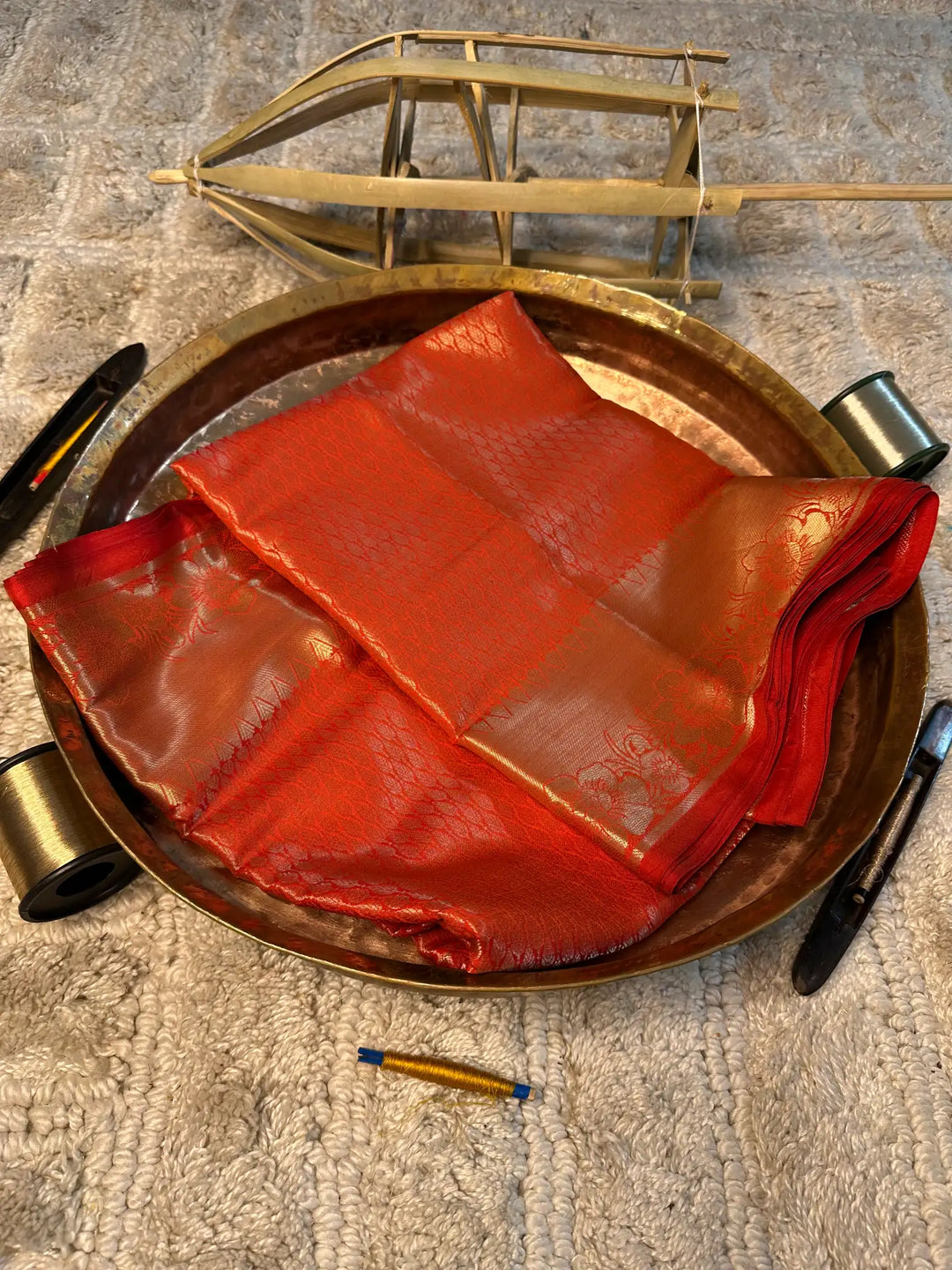 Eccentric Zari Weave Softsilk Banarasi Saree