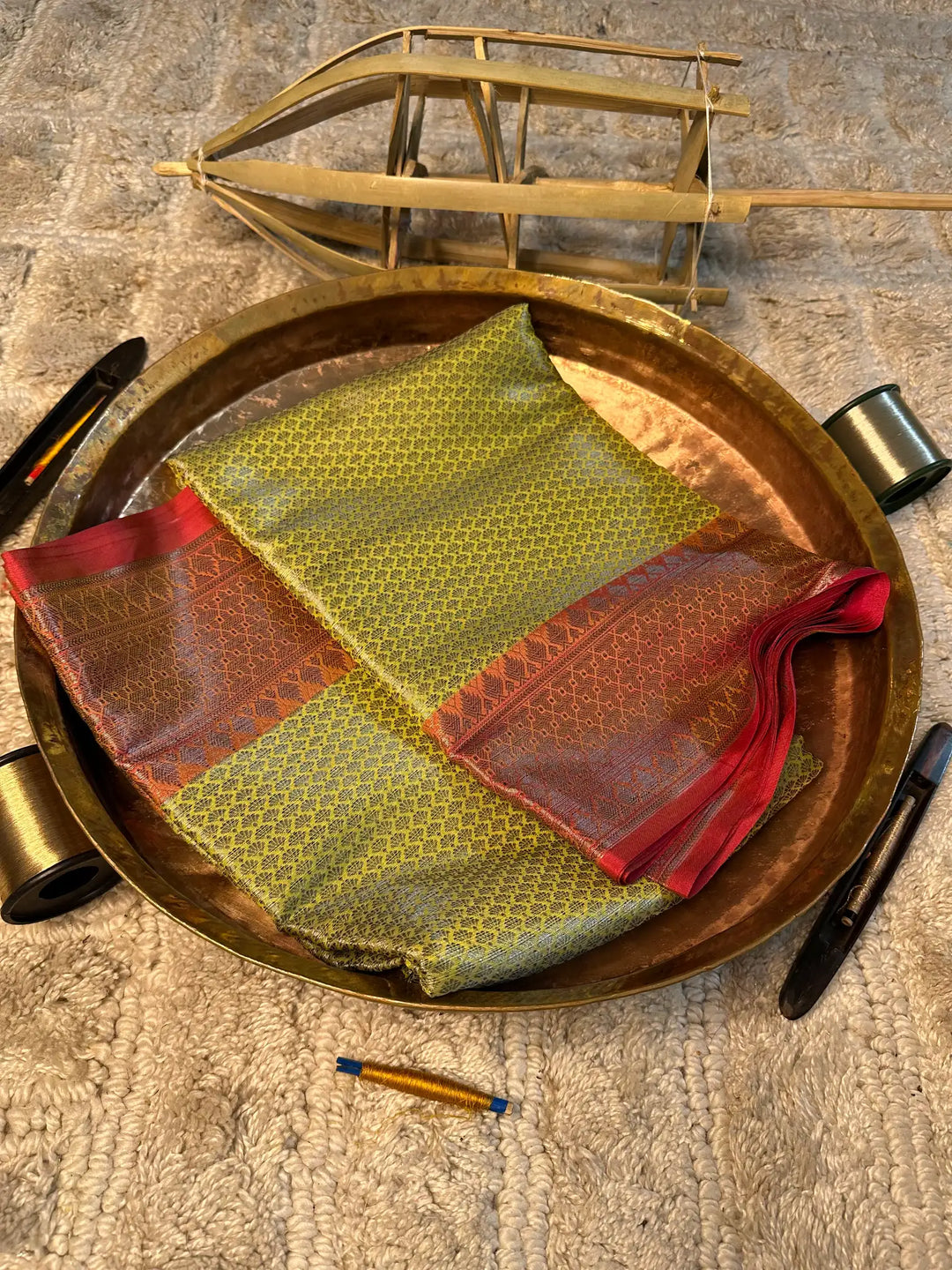 Eccentric Zari Weave Softsilk Banarasi Saree