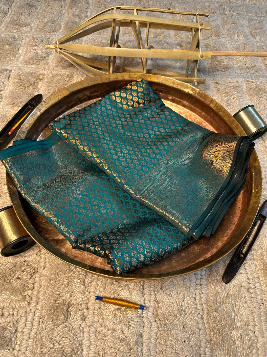Eccentric Zari Weave Softsilk Banarasi Saree