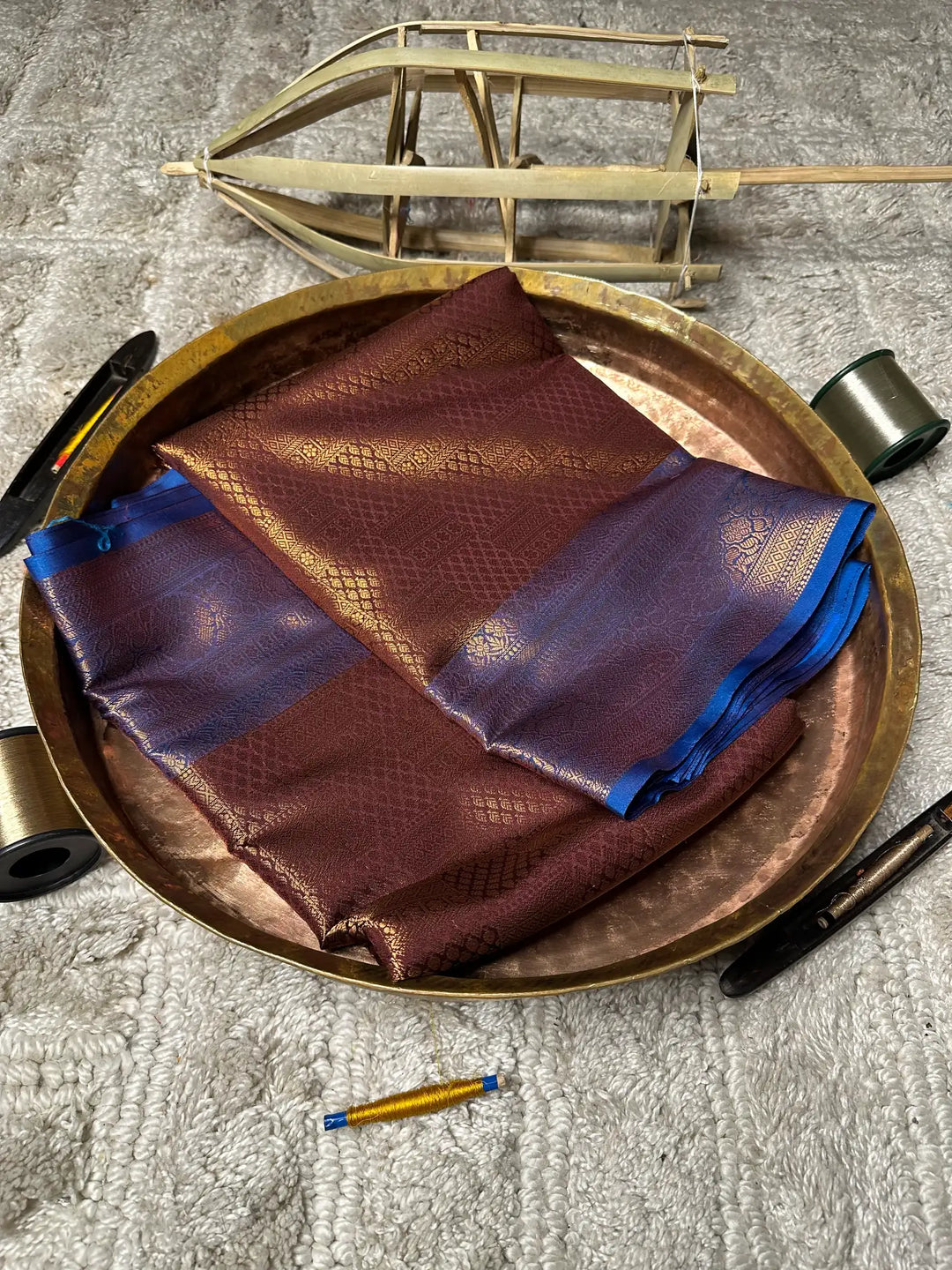 Eccentric Zari Weave Softsilk Banarasi Saree