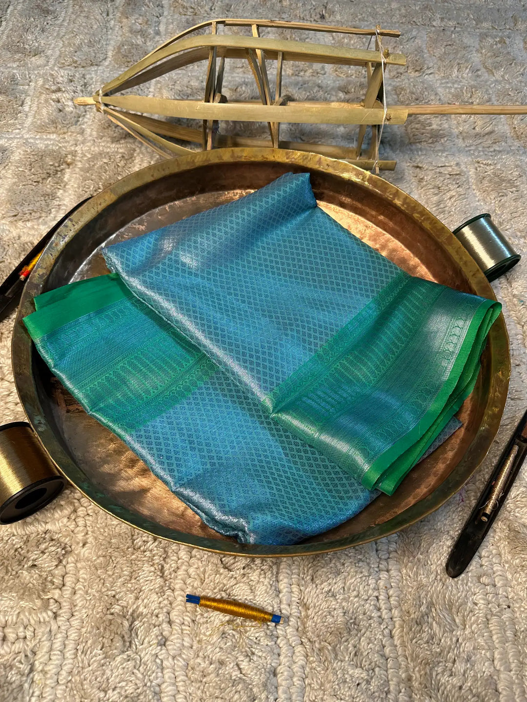 Eccentric Zari Weave Softsilk Banarasi Saree