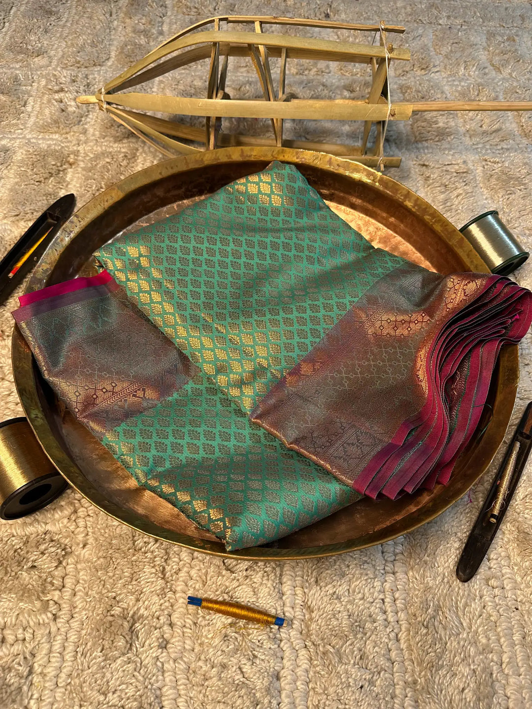 Eccentric Zari Weave Softsilk Banarasi Saree