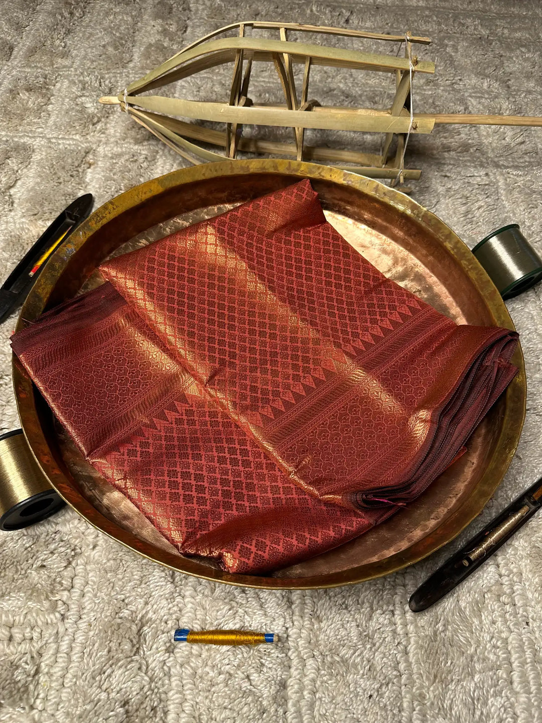Eccentric Zari Weave Softsilk Banarasi Saree