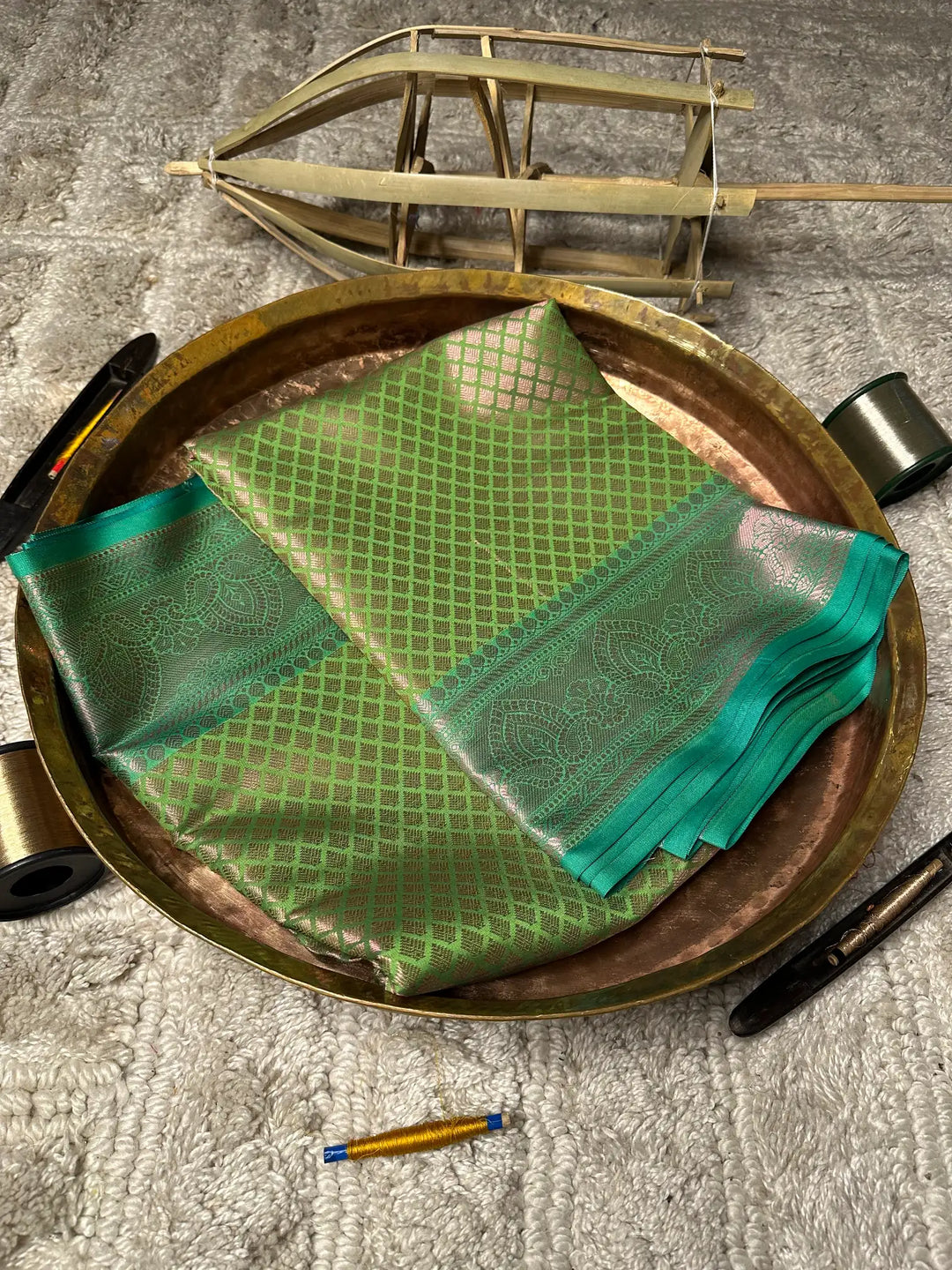 Eccentric Zari Weave Softsilk Banarasi Saree